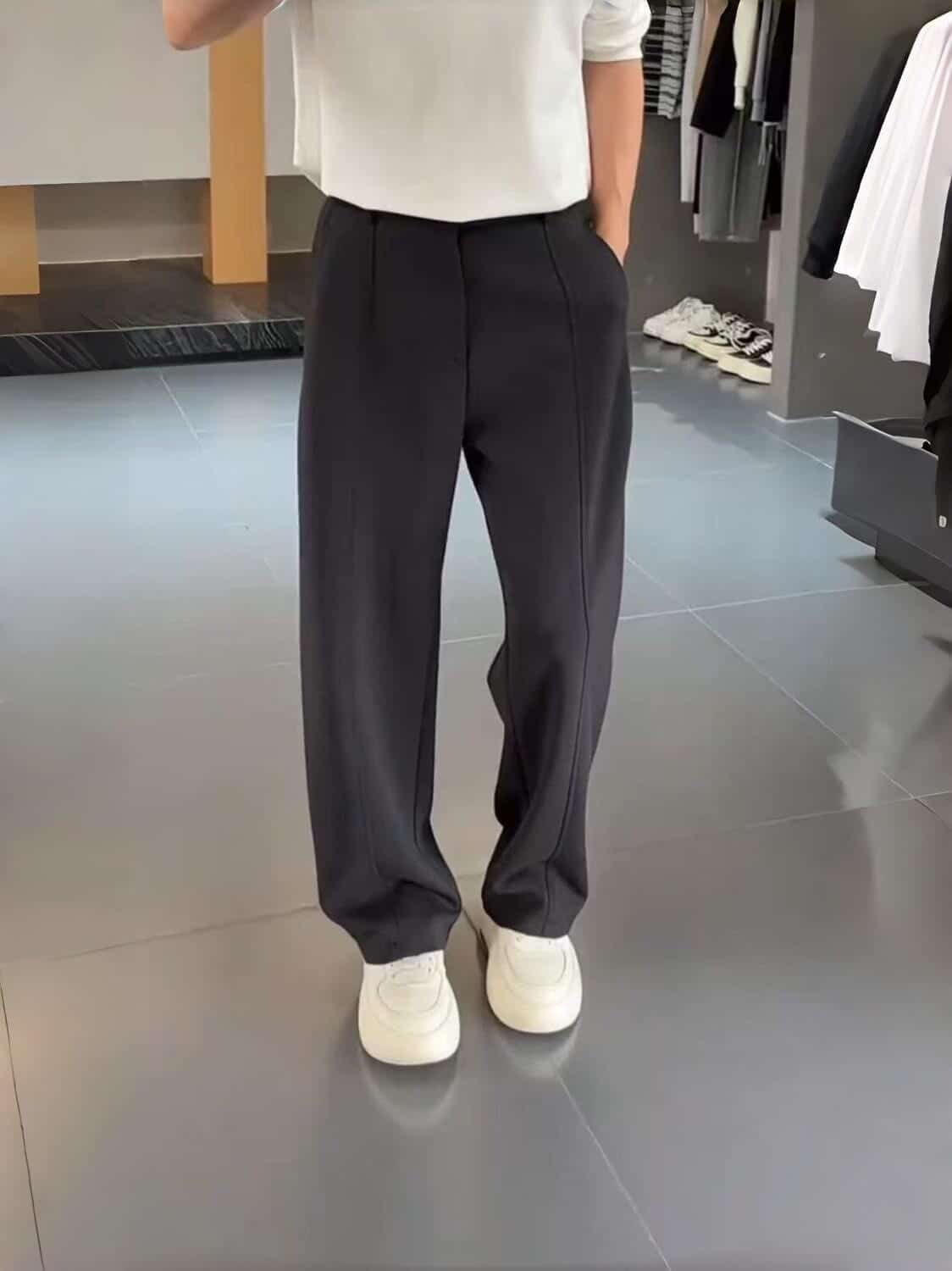 Relaxed Tailored Slacks — view 4