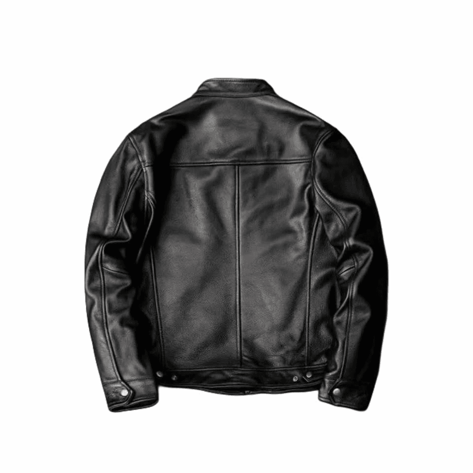 Black Leather Jacket — view 2